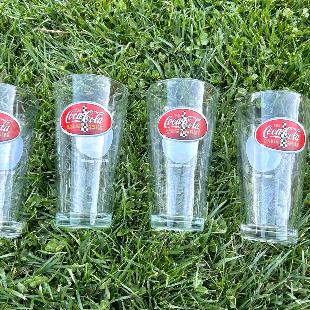 Coca-Cola Racing Family Thick Pint Beer Glass - Picture 10 of 10